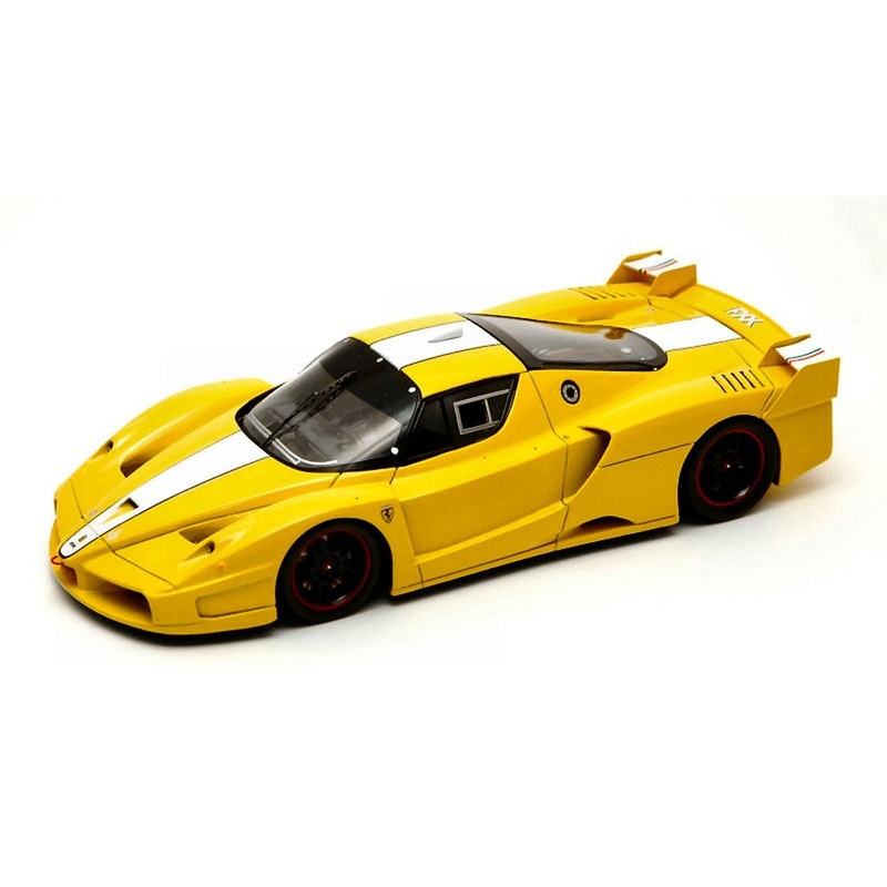 SCALE MODEL COMPATIBLE WITH FERRARI FXX 2005 YELLOW 1:43 RED LINE RL112