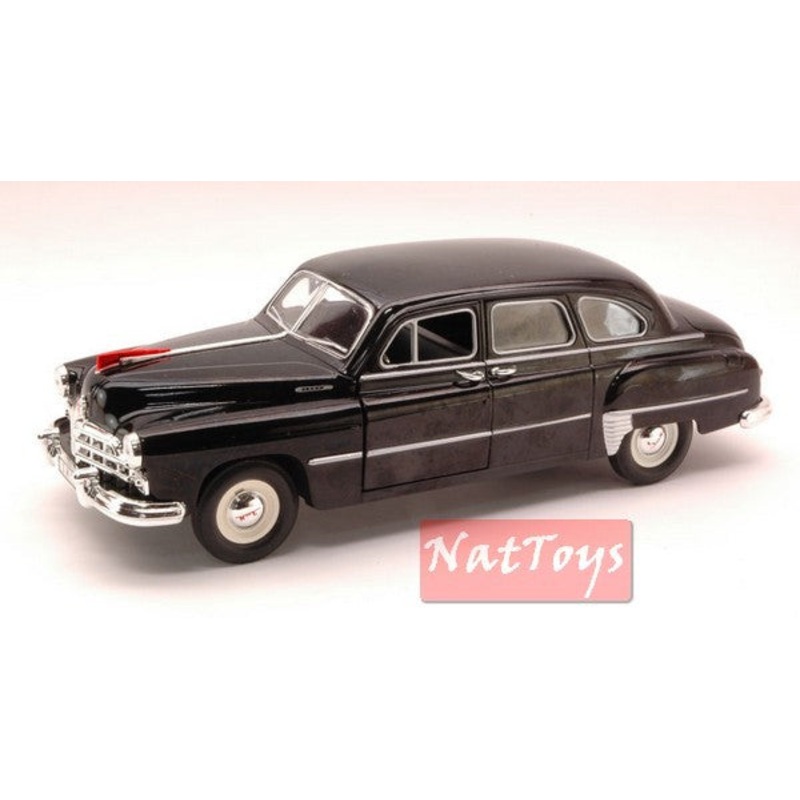 SCALE MODEL COMPATIBLE WITH GAZ 12 (ZIM) 1950 BLACK 1:24 YAT MING YM24212BK