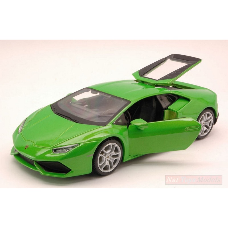SCALE MODEL COMPATIBLE WITH LAMBORGHINI HURACAN 2014 GREEN 1:24 MAISTO MI31509GR