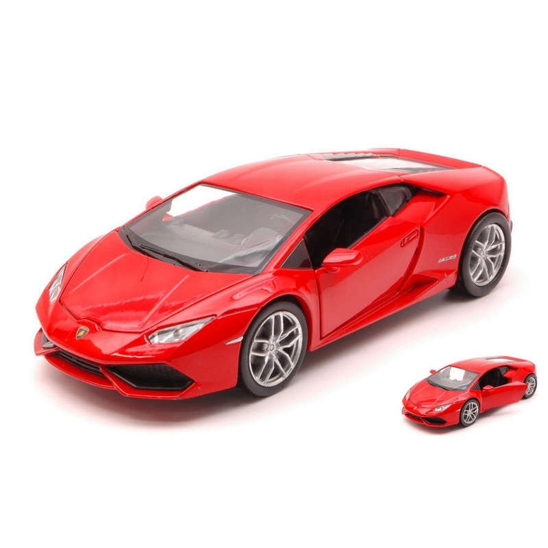 SCALE MODEL COMPATIBLE WITH LAMBORGHINI HURACAN LP610-4 RED 1:24 NEW RAY NY71313R