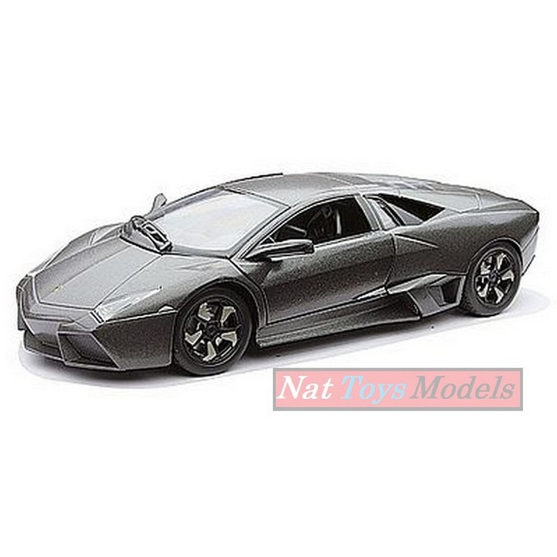 SCALE MODEL COMPATIBLE WITH LAMBORGHINI REVENTON 2007 GRAY 1:24 NEW RAY NY71066S