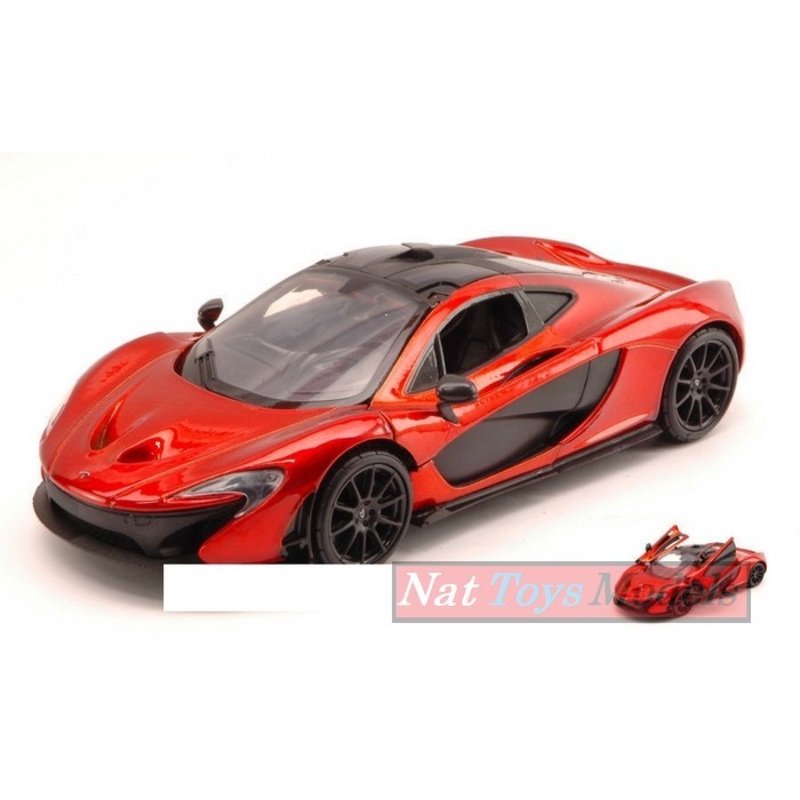 SCALE MODEL COMPATIBLE WITH MC LAren P1 2014 ORANGE METALLIC 1:24 MOTORMAX MTM79325O