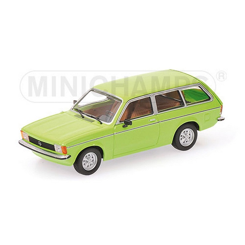 SCALE MODEL COMPATIBLE WITH OPEL KADETT CARAVAN 1978 GREEN 1:43 MINICHAMPS PM400048110