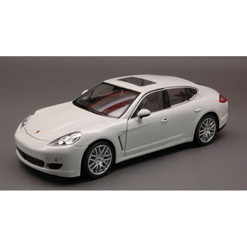 SCALE MODEL COMPATIBLE WITH PORSCHE PANAMERA 2009 PEARL-WHITE 1:24 WELLY WE2734