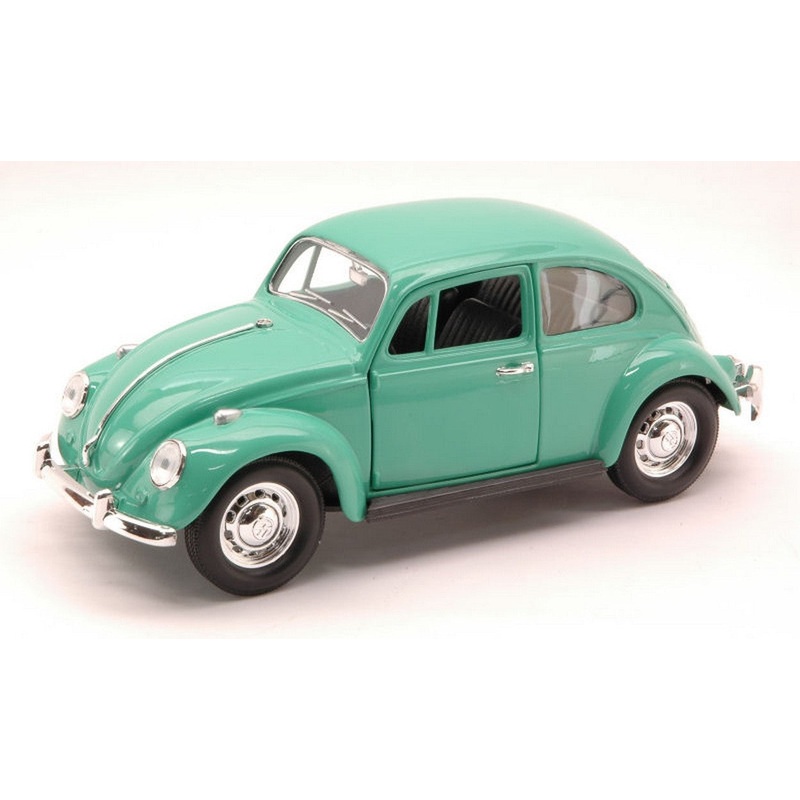 SCALE MODEL COMPATIBLE WITH VW BEETLE 1967 GREEN 1:24 YAT MING YM24202GR