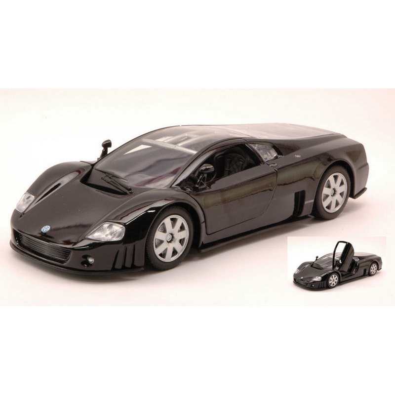 SCALE MODEL COMPATIBLE WITH VW NARDO W12 2002 BLACK 1:24 MOTORMAX MTM73241BK