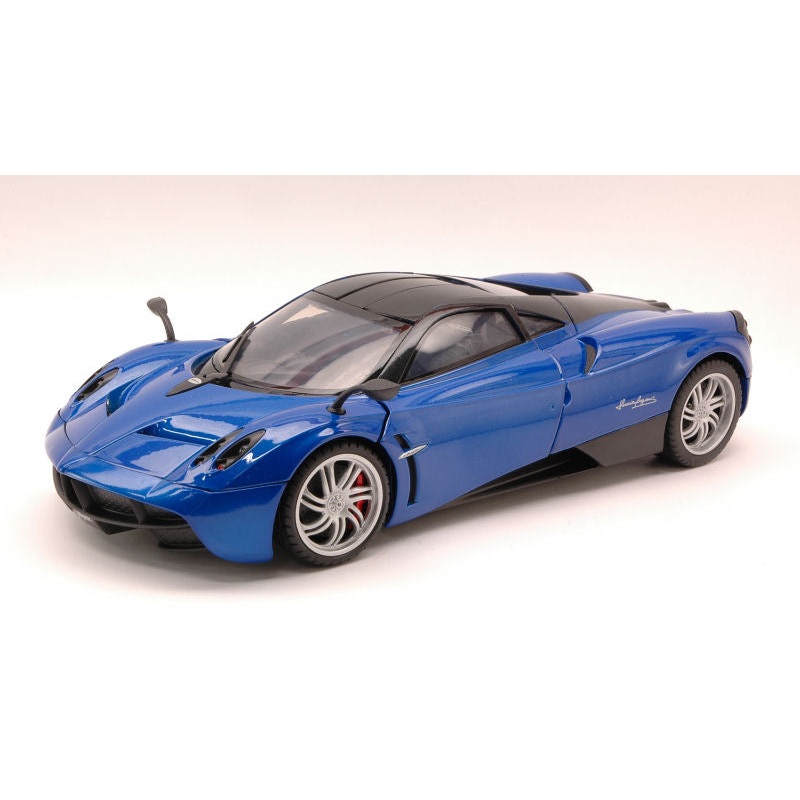MODELLINO SCALA COMPATIBILE CON PAGANI HUAYRA 2012 BLUE 1:18 MOTORMAX MTM79160BL