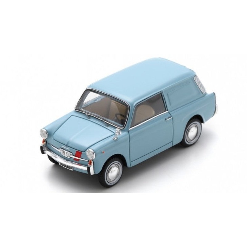 MODELLINO Schuco AUTOBIANCHI BIANCHINA FURGONCINO 1965 LIGHT BLUE (PRO.R43) 1:43 MODEL SCALE SH450933500 250506