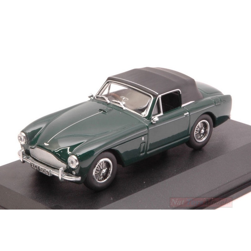 SCALE MODEL COMPATIBLE WITH ASTON MARTIN DB2 MKIII DHC BRITISH RACING GREEN 1:43 OXFORD OXFAMDB2002