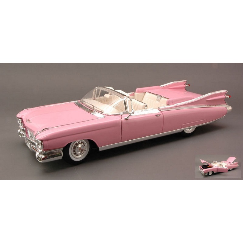 SCALE MODEL COMPATIBLE WITH CADILLAC ELDORADO BIARRITZ 1959 PINK 1:18 MAISTO MI36813PK