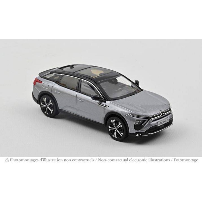 SCALE MODEL COMPATIBLE WITH CITROEN C5X 2021 ARTENSE GRAY 1:43 NOREV NV155573