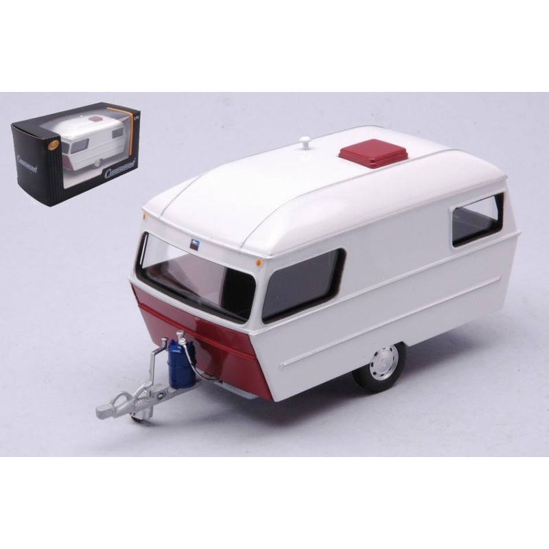 SCALE MODEL COMPATIBLE WITH DIV.CARAVAN IV 1990 WHITE 1:43 CARARAMA CA4-92610