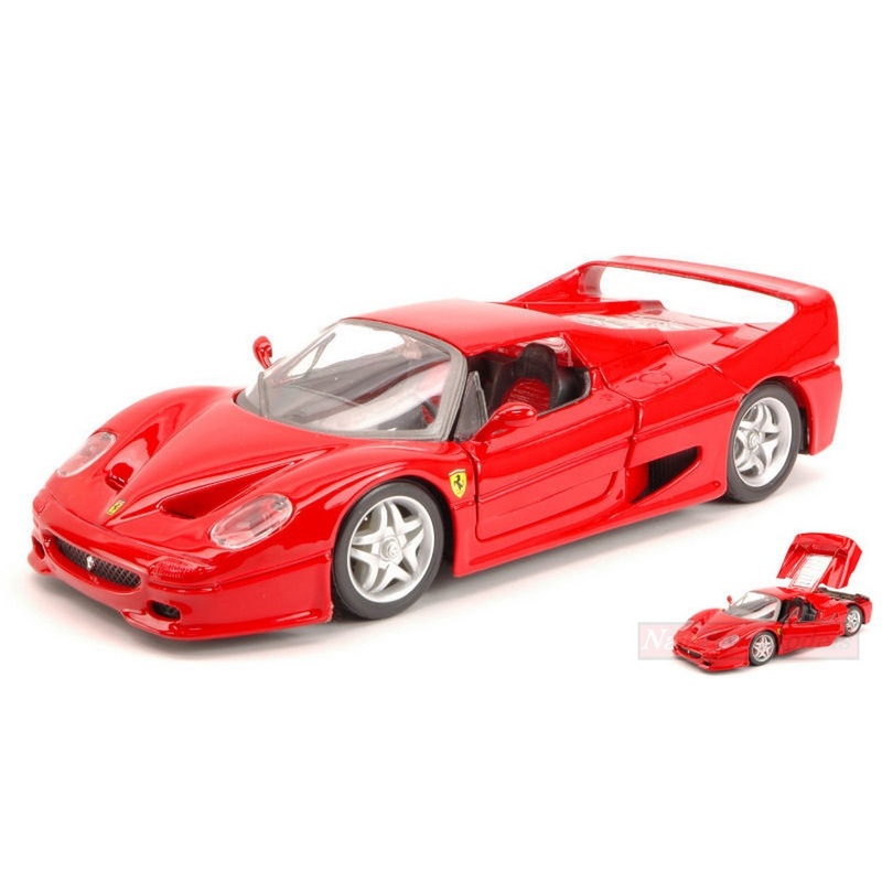 SCALE MODEL COMPATIBLE WITH FERRARI F50 1995 RED 1:24 BURAGO BU26010R