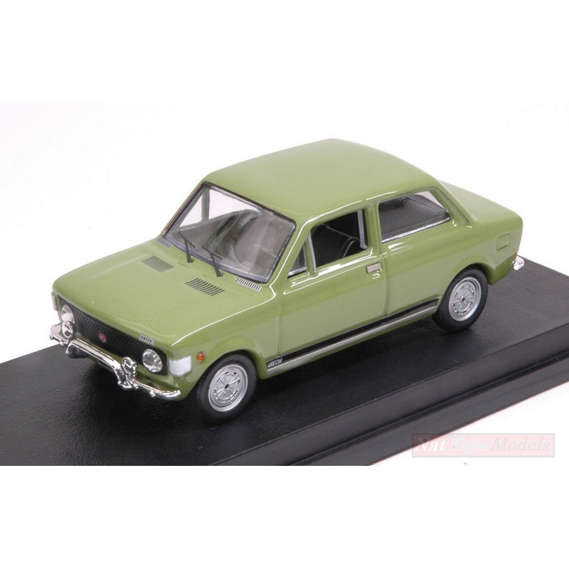 SCALE MODEL COMPATIBLE WITH FIAT 128 RALLY 1971 GREEN 1:43 RIO RI4564