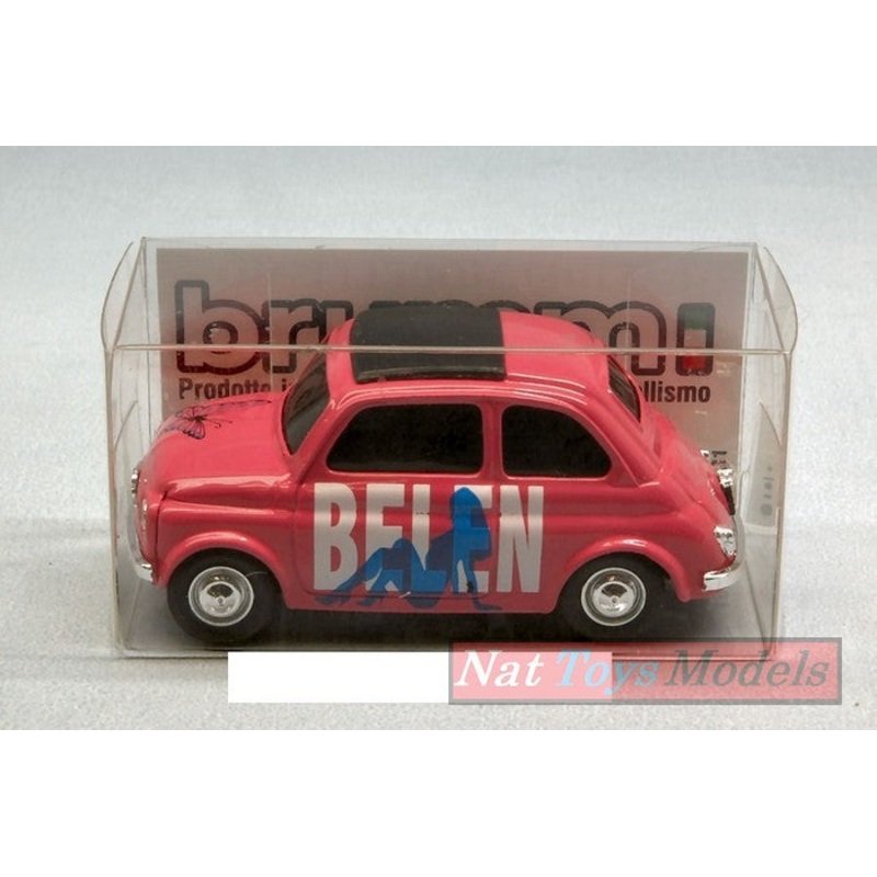 SCALE model COMPATIBLE WITH Fiat 500 Belen Speciale EXCLUSIVE F1 1:43 Brumm BMS1631