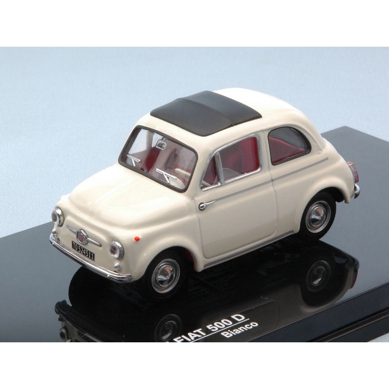 SCALE MODEL COMPATIBLE WITH FIAT 500D 1965 WHITE 1:43 VITESSE VE24511