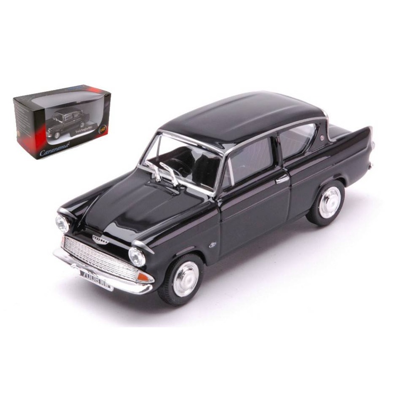 SCALE MODEL COMPATIBLE WITH FORD ANGLIA MKI BLACK 1:43 CARARAMA CACR046