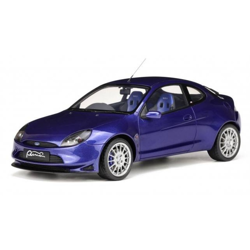 SCALE MODEL COMPATIBLE WITH FORD PUMA 1999 RACING BLUE 1:18 OTTOMOBILE OT428