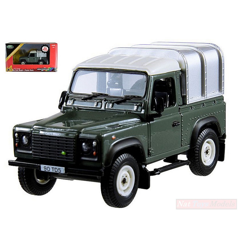 SCALE MODEL COMPATIBLE WITH LAND ROVER DEFENDER 90 1:32 BRITAINS LC42732