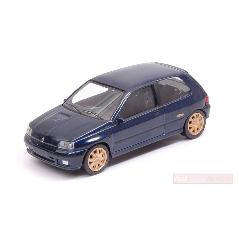 SCALE MODEL COMPATIBLE WITH RENAULT CLIO WILLIAMS 1993 BLUE 1:43 REPROD. NOREV NV517522